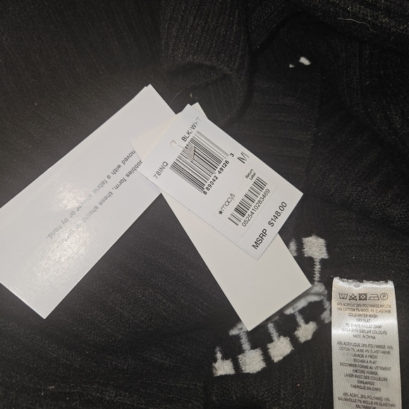 French Connection black and white sweater - Picture 4 of 8